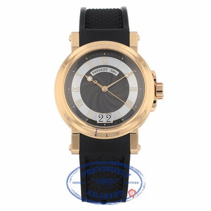 Breguet Marine Automatic Silver Dial Black Rubber 5817br/z2/5v8 1XHXYK - Beverly Hills Watch