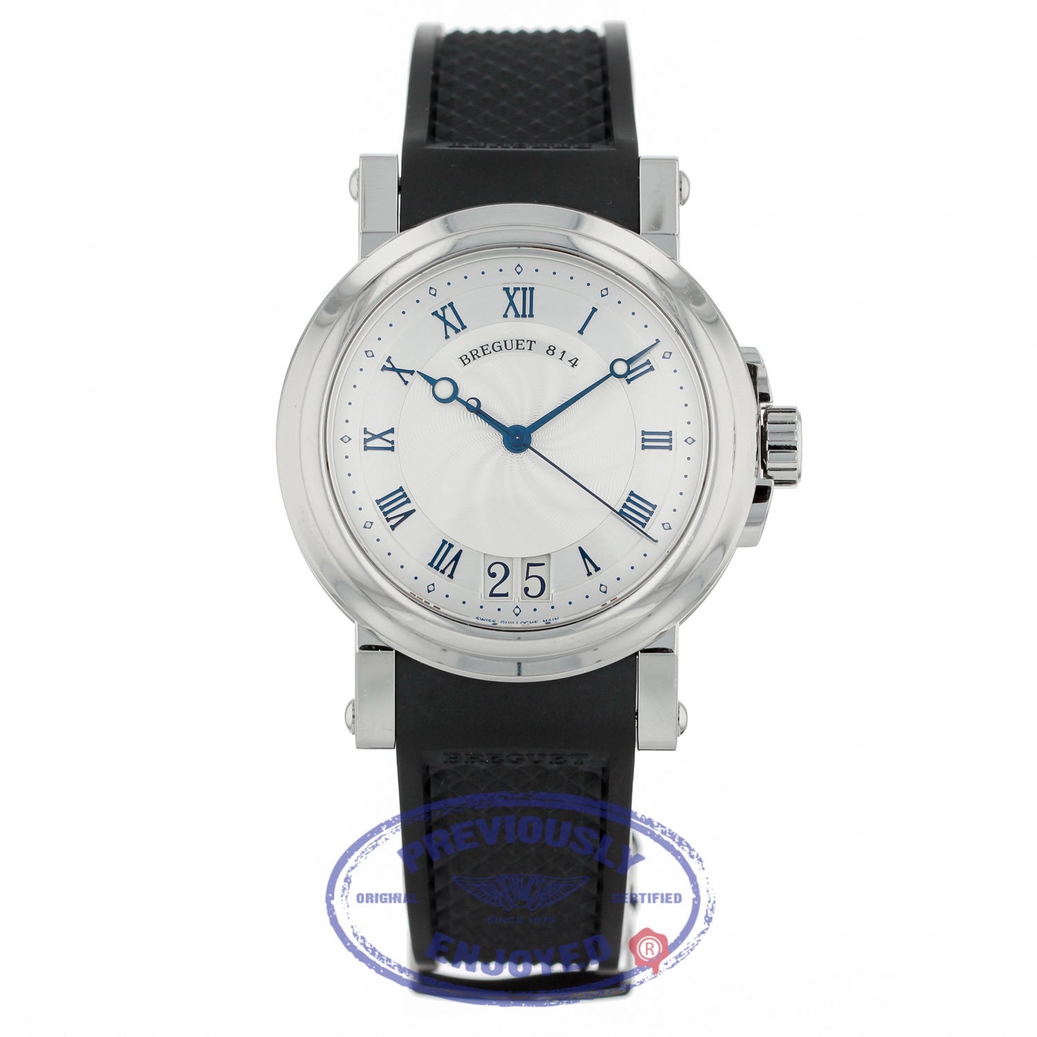 Breguet Marine Automatic Big Date 5817ST/12/5V8 - Beverly Hills Watch