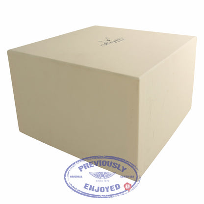 Breguet Marine Chronograph 18k Rose Gold Black Dial Rubber Strap 5827BR/Z2/5ZU