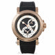 Breguet Marine Dual Time 18k Rose Gold Black Dial 42MM Rubber Strap 5857BRZ25ZU 0568HU - Beverly Hills Watch Company Watch Store