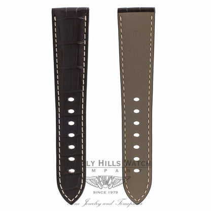 Breguet Marine Dual Time 18k Rose Gold Black Dial 42MM Rubber Strap 5857BRZ25ZU 0568HU - Beverly Hills Watch Company Watch Store