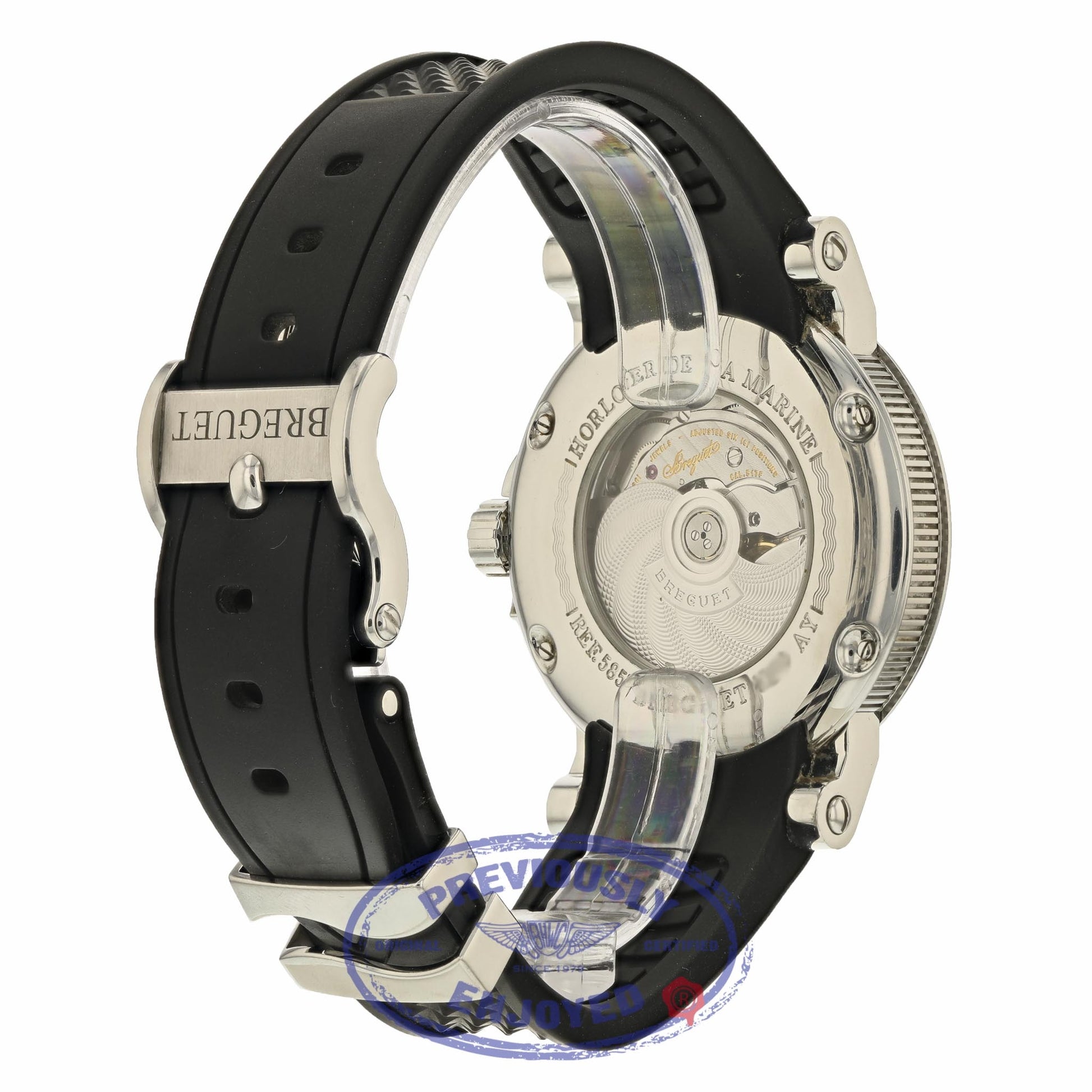 Breguet Marine Dual Time Stainless Steel 42mm Silver Dial 5857ST/12/5ZU UHCDDE - Beverly Hills Watch