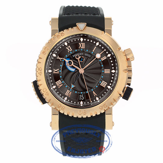 Breguet Marine Royale Automatic 45mm 18k Rose Gold 5847BR/Z2/5ZV VYT48F - Beverly Hills Watch Company