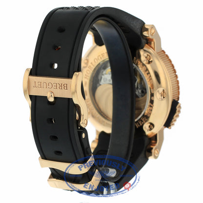 Breguet Marine Royale Automatic 45mm 18k Rose Gold 5847BR/Z2/5ZV VYT48F - Beverly Hills Watch Company