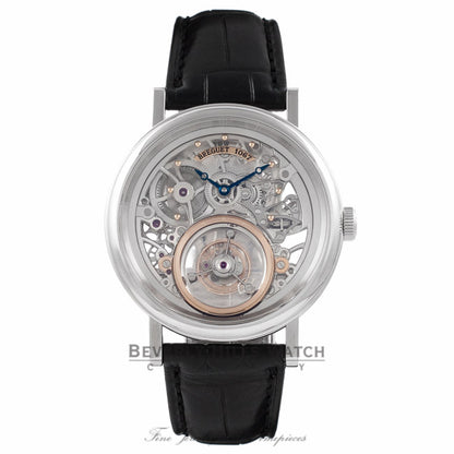 Breguet Tourbillion Messidor Skeleton 5335PT429W6 32H1ME - Beverly Hills Watch Store