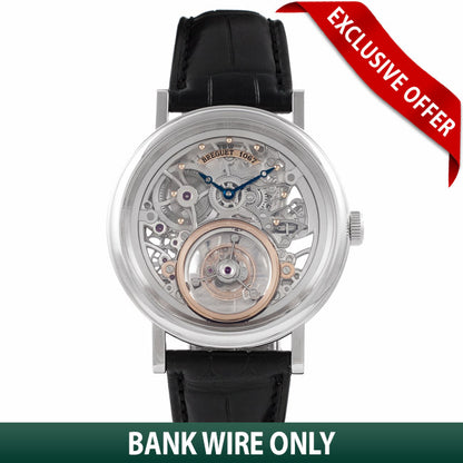 Breguet Tourbillion Messidor Skeleton 5335PT429W6 32H1ME - Beverly Hills Watch Store