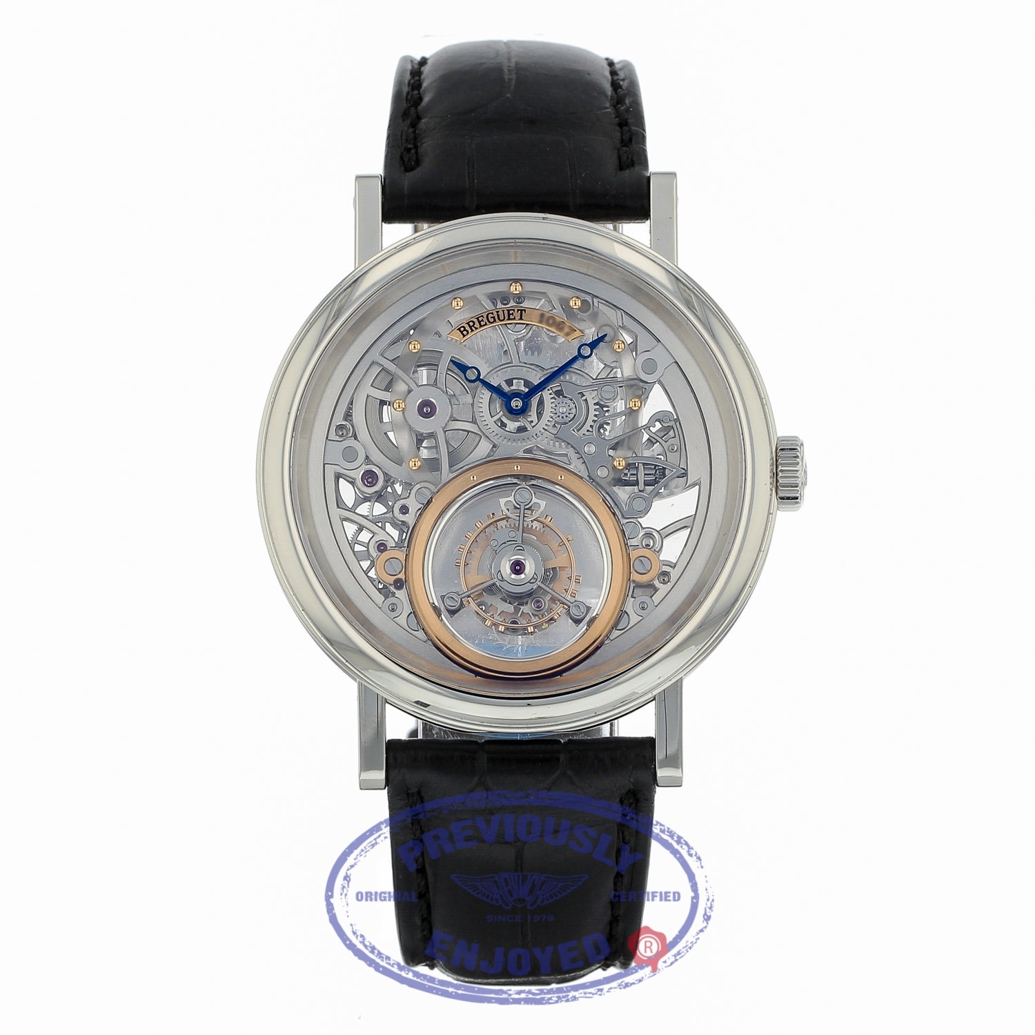 Breguet 40mm Tourbillion Messidor Skeleton 5335PT429W6 YQ288V - Beverly Hills Watch