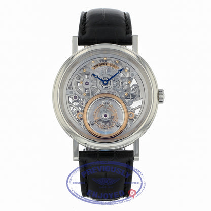 Breguet 40mm Tourbillion Messidor Skeleton 5335PT429W6 YQ288V - Beverly Hills Watch