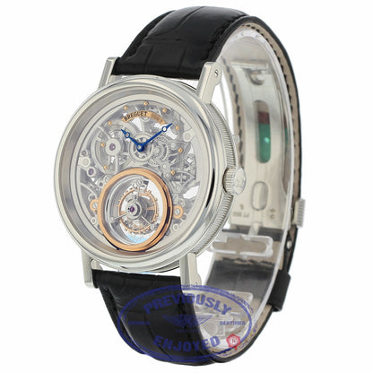 Breguet 40mm Tourbillion Messidor Skeleton 5335PT429W6 YQ288V - Beverly Hills Watch