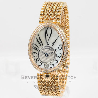 Breguet Reine De Naples Rose Gold Mother of Pearl Dial Ladies Watch 8918BR-58-J20-D000 Beverly Hills Watch Company