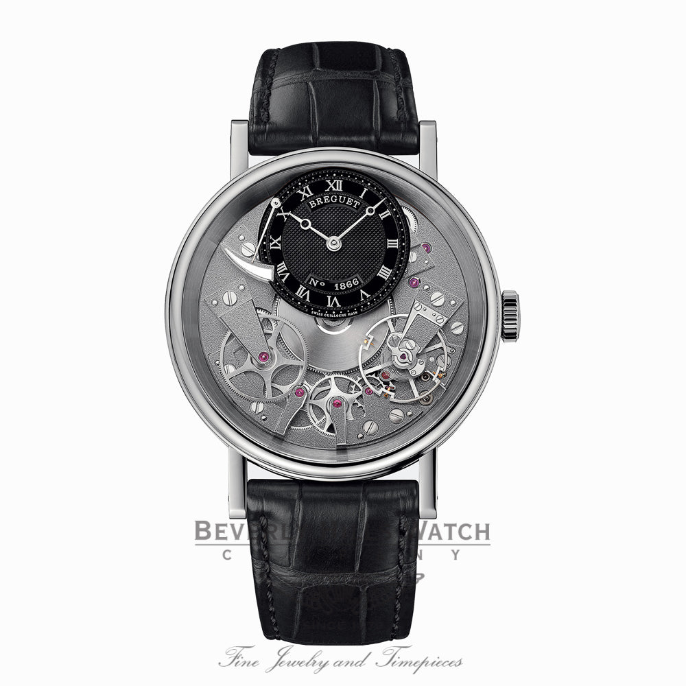 Breguet Tradition Manual Wind 40mm 18kt White Gold 7057BB/G9/9V6 ZPXUVJ - Beverly Hills Watch