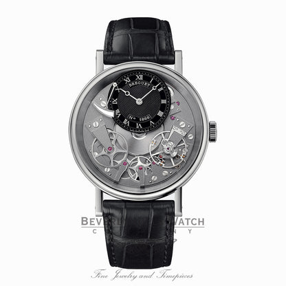 Breguet Tradition Manual Wind 40mm 18kt White Gold 7057BB/G9/9V6 ZPXUVJ - Beverly Hills Watch
