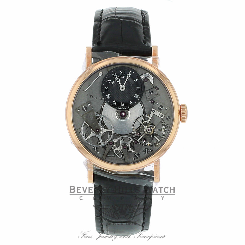 Breguet Traditional Manual Wind 37mm 18k Rose Gold 7027BR/G9/9V6 AQJHR6 - Beverly Hills Watch
