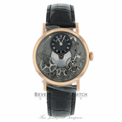 Breguet Traditional Manual Wind 37mm 18k Rose Gold 7027BR/G9/9V6 AQJHR6 - Beverly Hills Watch