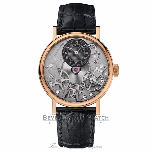 Breguet Traditional Manual Wind 37mm 18k Rose Gold 7027BR/G9/9V6 AQJHR6 - Beverly Hills Watch