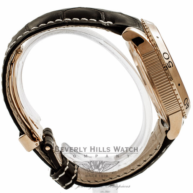 Breguet Transatlantique Type XXI Flyback Chronograph 42mm 18k Rose Gold Ruthenium Dial 3810BR_92_9ZU U2LVUV - Beverly Hills Watch Company Watch Store