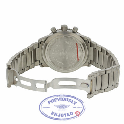 Breguet Type XX Transatlantique Automatic 39.5mm Titanium Chronograph Black Dial Arabic Numerals 3820TI/K2/TW9 E8H4PQ - Beverly Hills Watch