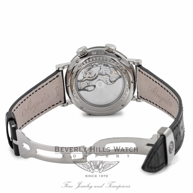 Breguet Classique Tzar Alarm 18k White Gold 5707BB.129V6 432JYJ - Beverly Hills Watch Company Watch Store