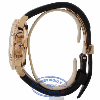 Breguet Type XX Transatlantique 39mm Rose Gold Flyback Chronograph Black Dial 3820BR 6HHFX2 -  Beverly Hills Watch Company