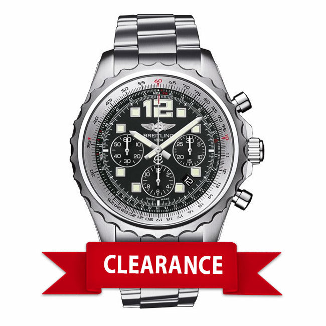 Breitling Chronospace Professional III Black Dial 46MM Stainless Steel A2336035/BA68 - Beverly Hills Watch Company Watch Store