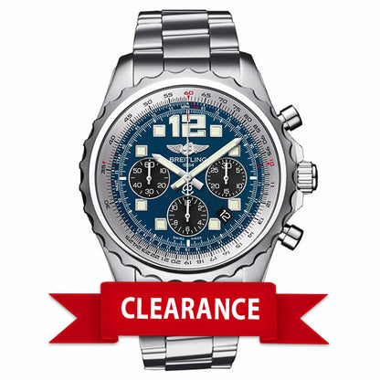 Breitling Chronospace Professional III Blue Dial 46MM Stainless Steel A2336035/C833 HLM6EW - Beverly Hills Watch Company Watch Store