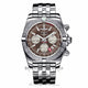 Breilting Chronomat 44 GMT Brown Dial 44MM Stainless Steel AB042011/Q589 1ZW5YF - Beverly Hills Watch Company Watch Store