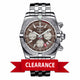 Breilting Chronomat 44 GMT Brown Dial 44MM Stainless Steel AB042011/Q589 1ZW5YF - Beverly Hills Watch Company Watch Store