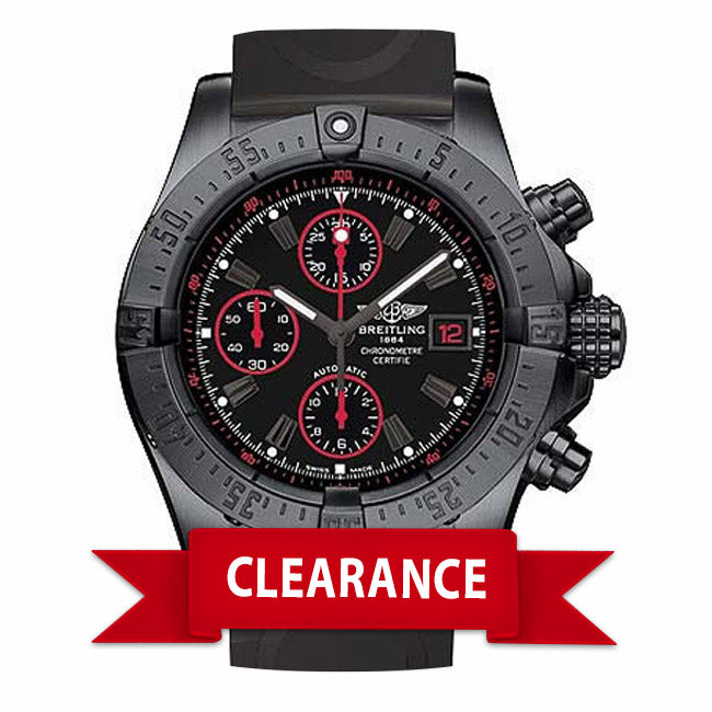 Breitling Avenger Black Steel Rubber Strap Limited Edition M133802C/BC73 jal1df - Beverly Hills Watch Company