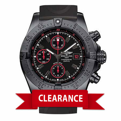 Breitling Avenger Black Steel Rubber Strap Limited Edition M133802C/BC73 jal1df - Beverly Hills Watch Company