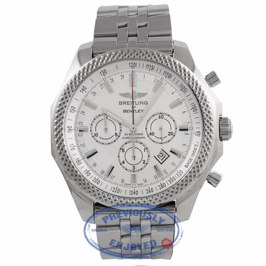 Breitling Bentley Barnato Chronograph 49MM Automatic Stainless Steel Silver A2536821/G734 6ARHAA