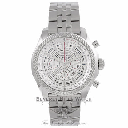 Breitling Bentley Barnato 42 Chronograph Automatic Silver Skeleton A4139021/G795 LQCT5K - Beverly Hills Watch Company Watch Store