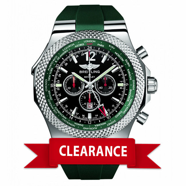 Breitling Bentley GMT Racing Green Limited Edition A47362S4/B919 2YPDL6 - Beverly Hills Watch Company Watch Store