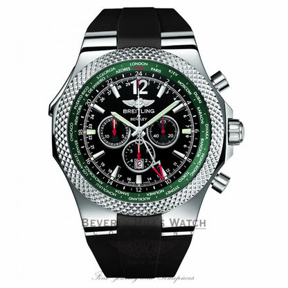 Breitling Bentley GMT Racing Green Limited Edition A47362S4/B919 JHGYHC - Beverly Hills Watch Company Watch Store