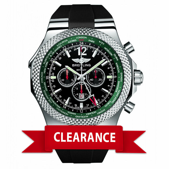 Breitling Bentley GMT Racing Green Limited Edition A47362S4/B919 JHGYHC - Beverly Hills Watch Company Watch Store