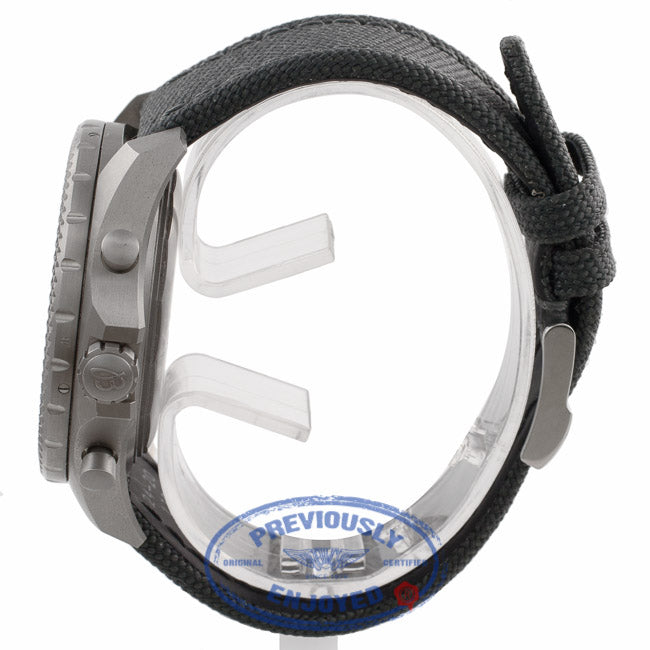 Breitling Bentley Supersports Chronograph Light Body 49MM Titanium Green Black Dial Green Strap E2736536/BB37 0MQ91E - Beverly Hills Watch Store