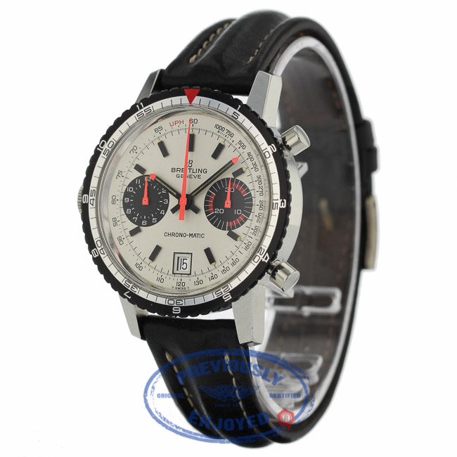 Breitling Chrono-Matic "Vintage" Automatic 39mm Stainless Steel 2110 6CHZHR - Beverly Hills Watch Company