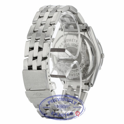 Breitling Chronomat Automatic 40mm Black Dial Silver Sub-Dials Date Bracelet Folding Clasp A1335211/B545 X0PU7V - Beverly Hills Watch