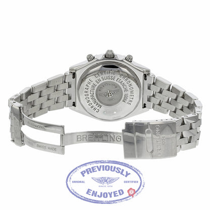 Breitling Chronomat Automatic 40mm Black Dial Silver Sub-Dials Date Bracelet Folding Clasp A1335211/B545 X0PU7V - Beverly Hills Watch