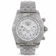 Breitling Chronomat 44 B01 Stainless Steel White Dial Bracelet AB011012/A690-SS 19212 - Beverly Hills Watch Company Watch Store