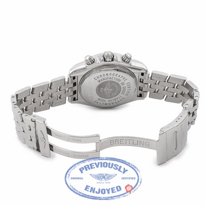 Breitling Chronomat Evolution Stainless Steel Slate Grey Dial A1335611/F517