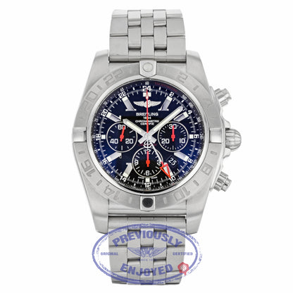 Breitling 47mm Chronomat GMT Limited Edition Stainless Steel AB041210/BB48 E5P5CF - Beverly Hills Watch Company