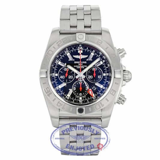 Breitling 47mm Chronomat GMT Limited Edition Stainless Steel AB041210/BB48 E5P5CF - Beverly Hills Watch Company