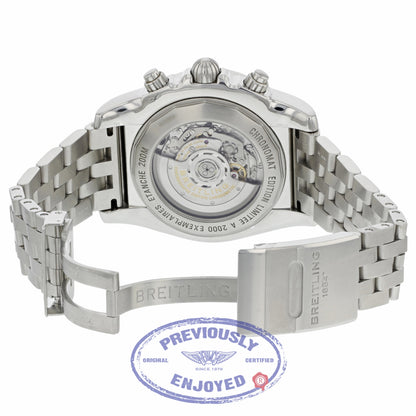 Breitling 47mm Chronomat GMT Limited Edition Stainless Steel AB041210/BB48 E5P5CF - Beverly Hills Watch Company