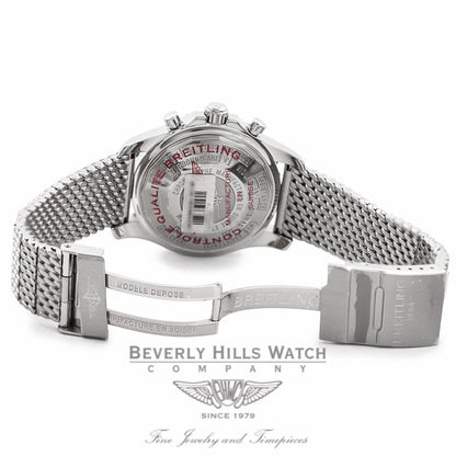 Breitling Chronospace 46MM Automatic Silver Dial Stainless Steel A2336035/G718 JFYSH2 - Beverly Hills Watch Company Watch Store