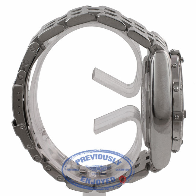 Breitling Crosswind Special Stainless Steel 44MM Chronograph Blue Dial A44355 H9HR06 - Beverly Hills Watch Company Watch Store