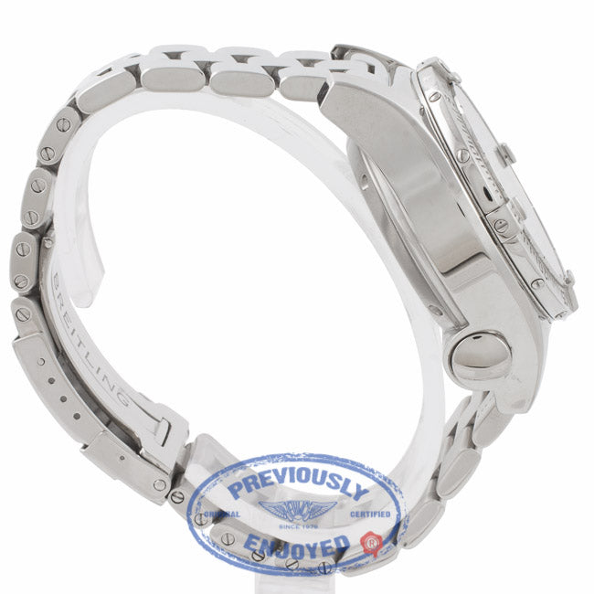 Breitling Emergency Mission Chronograph Blue Dial Stainless Steel A7332211/C714 HAJGM6 - Beverly Hills Watch Store