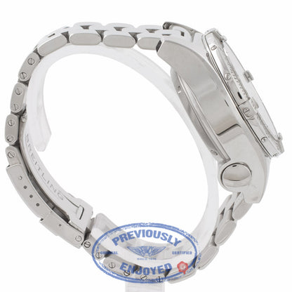 Breitling Emergency Mission Chronograph Blue Dial Stainless Steel A7332211/C714 HAJGM6 - Beverly Hills Watch Store