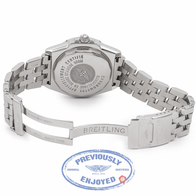 Breitling Headwind Stainless Steel Blue Dial A45355 GPTXVV - Beverly Hills Watch Company Watch Store