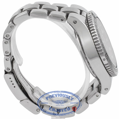 Breitling Hercules Stainless Steel Black Dial A39362 45NTIG - Beverly Hills Watch Company Watch Store