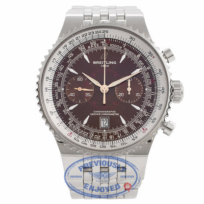 Breitling Montbrillant Legende 47MM Stainless Steel Bronze Dial A2334021/Q548 MIH5DN - Beverly Hills Watch Company Watch Store